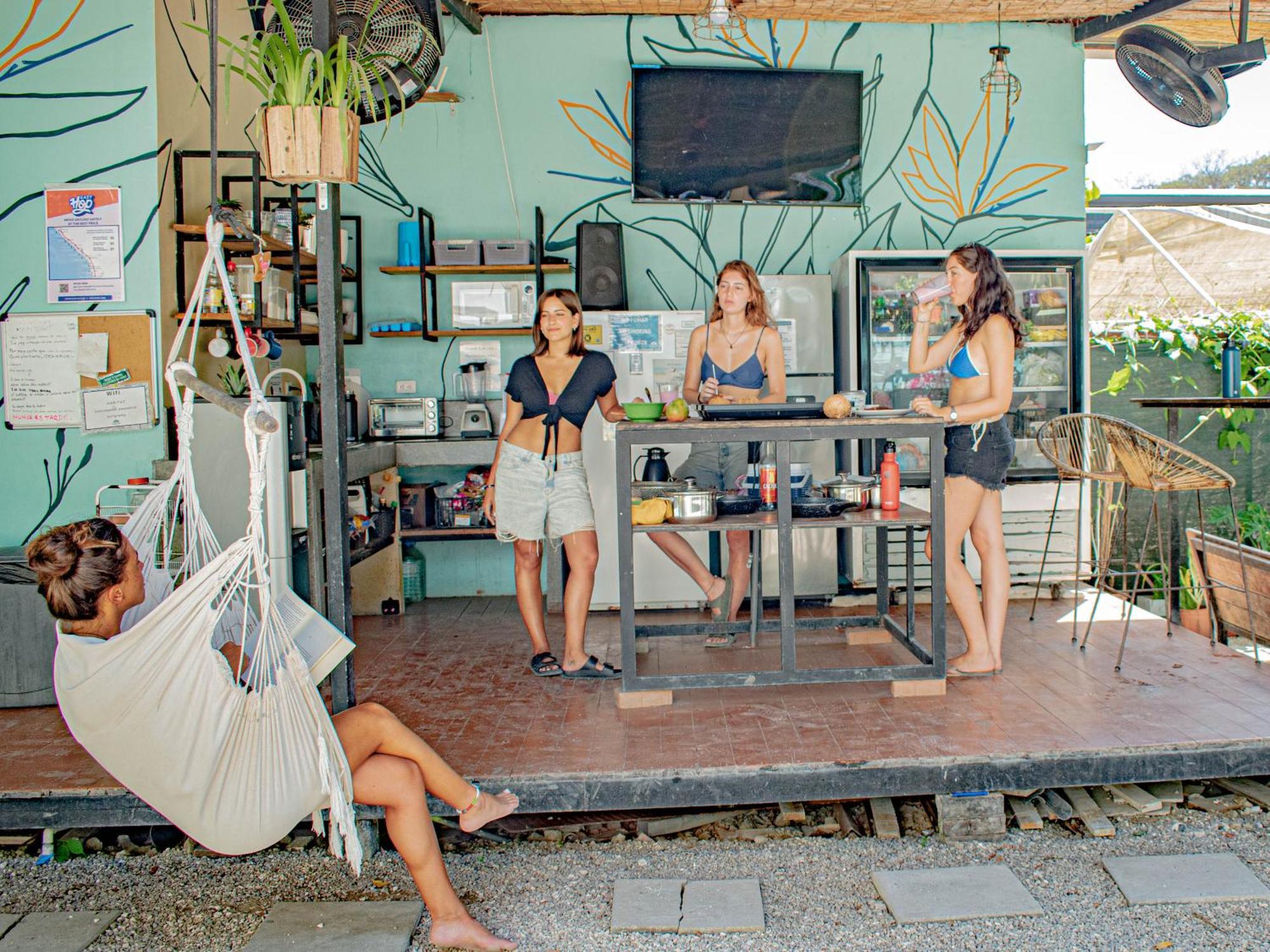 ホテル Habitat Surf Glamp Playa Santa Teresa  エクステリア 写真